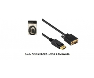 Cable DisplayPort to VGA 1.8m BX030