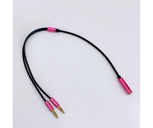 Cable Gộp Audio RN (2 jack 3.5mm đực thành 1 jack 3.5mm Headset cái)