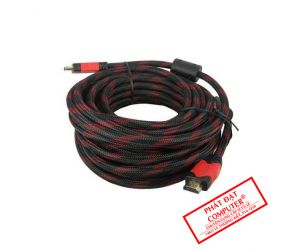Cable HDMI 10m Dây dù tròn Chống nhiễu