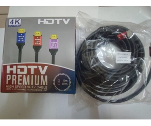 Cable HDMI 10m HIGHSPEED HDTV 4K (Dây tròn trơn, Box) THAY THẾ CHO 10m 1.4 306 HIGH SPEED