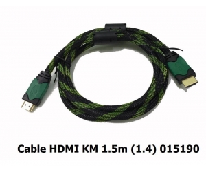 Cable HDMI 1.5m KINGMASTER 015190 Dây dù