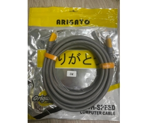 Cable HDMI 3m ARIGATOO (Dây tròn trơn, cao cấp) 