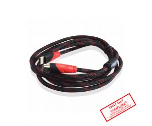 Cable HDMI 3m Dây dù tròn Chống nhiễu