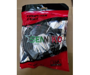 Cable HDMI 3m SENNIKO 2K 4K (Dây tròn trơn) 