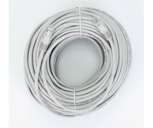 Cable LAN UTP CAT5 15m Bấm sẵn 2 đầu màu xám