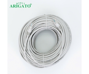 Cable LAN UTP CAT5 30m Bấm sẵn 2 đầu màu xám