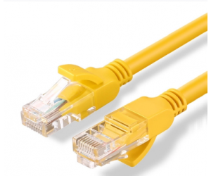 Cable LAN UTP CAT5 Ugreen 11233 5m Bấm sẵn 2 đầu (Vàng)