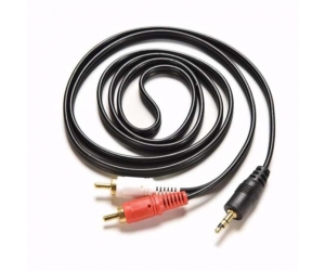 Cable Loa 1 đầu 3.5mm ra 2 đầu AV dài 1.5m