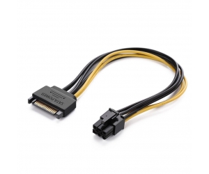 Cable nguồn phụ VGA (từ SATA qua VGA 6 Pin)