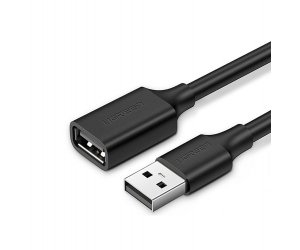 Cable USB Nối Dài 0.5m UGREEN 10313 USB 2.0 A(Black)