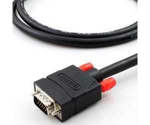 Cable VGA 5m UNITEK YC 505 (Dây tròn trơn, Hàng cao cấp)