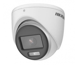 Camera HIK DS-2CE70DF0T-MFS (Dome-Turret, 2MP-1080p, F1.0, 2.8mm, Có màu 24/24, Vỏ sắt, Có Mic, Không đàm thoại 2 chiều, 4in1 Switchable TVI/AHD/CVI/CVBS, BH 24T)