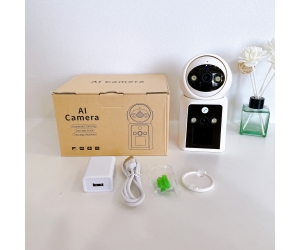 Camera IP Wifi 2 Mắt Gọi Video trực tiếp Yoosee YSP215 2.0MP (1 mắt xoay 360 , 1 mắt cố định, 1920x1080, Đàm thoại 2 chiều, Có màu ban đêm, Hỗ trợ thẻ nhớ đến 128GB, Dùng nguồn 5V)