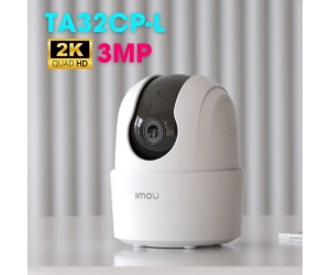 Camera IP Wifi IMOU RANGER 2C IPC-TA32CP-L 3MP Chính hãng FV (355°-90°, 2560x1440, 3.6mm, H.265, Đàm thoại 2 chiều, Hồng ngoại 10m, DWDR, Không LAN, Kèm nguồn 5VDC-1A, BH 24T)