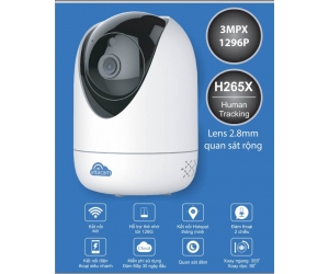 Camera IP Wifi VITACAM C1290-C, 3MPX - 1296P, ko Cổng Lan (VNG)