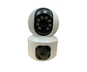 Camera IP Wifi YOOSEE 2 mắt GT5252 2MP (350°-100°, Mỗi mắt 2MP, 1920x1080, 3.6mm, Đàm thoại 2 chiều, Có màu ban đêm, Kèm nguồn 5V)	