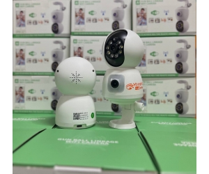 Camera IP Wifi YOOSEE 2 mắt QS416 New 2MP Xoay trong nhà (350°-100°, 1920x1080, Đàm thoại 2 chiều, Có màu ban đêm, Ko LAN, Kèm nguồn 5V)