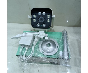 Camera IP Wifi YOOSEE 218S 2MP (Thân Ngoài trời, 1080p, 2 Anten, 8LED, Có màu ban đêm, Kèm nguồn 12V, Có LAN)