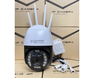 Camera IP Wifi YOOSEE xoay Ngoài trời PTZ3015 (2.0, 4 Anten,15 LED, Logo 5.0, Có LAN)