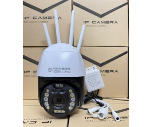 Camera IP Wifi YOOSEE xoay Ngoài trời PTZ3015 (3.0, 4 Anten,15 LED, Logo 5.0, Có LAN)