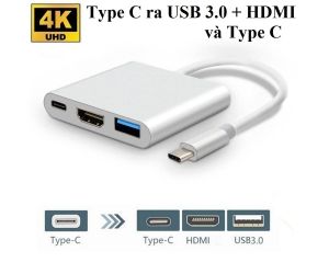 Cáp chuyển Type-C ra USB 3.0, HDMI, Type-C