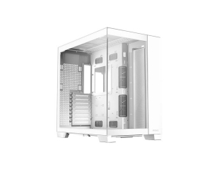 Case ANTEC C8 WHITE  (464x303x476mm, Hông kính cường lực, Fan đuôi 1x120mm ko kèm, Fan dưới 3x120mm ko kèm, Fan trước 3x120mm ko kèm, Fan trên 3x120mm ko kèm, 2xUSB 3.0, 1 Type C, 2xHDD, 4xSSD, Tản nhiệt nước 120/240/360mm ko kèm, Nguồn dưới dây dài)