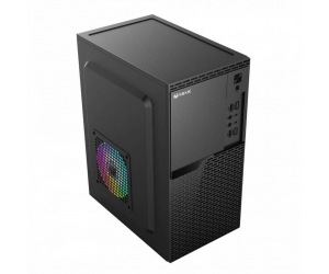 Case Mixie M3 FV (275x170x350mm, Fan đuôi 1x80mm ko kèm, Fan hông 1x120mm ko kèm, 2xUSB2.0+AUDIO, 1xHDD, 2xSSD, Nguồn trên dây ngắn) 