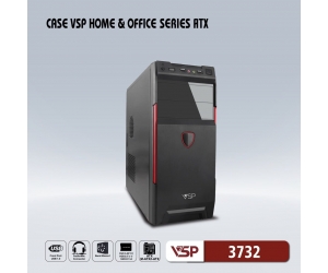 Case VSP 3732A (370x170x410mm, Fan đuôi 1x80mm ko kèm, Fan hông 1x120mm ko kèm, 2xUSB2.0, 2xHDD, 1xSSD, 1xDVD, Nguồn trên dây ngắn)