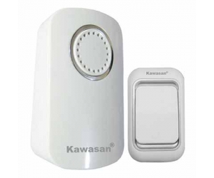 Chuông cửa không dây cao cấp KAWASAN KW-DB668B FV ( 32 kiểu chuông, 12V-23A, 50 – 80dB, 20 – 70m, IP44)