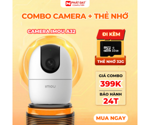 Combo Camera A32 + Thẻ nhớ MicroSD 32G Chính hãng