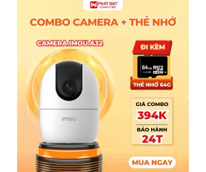 Combo Camera A32 + Thẻ nhớ MicroSD 64G Chính hãng