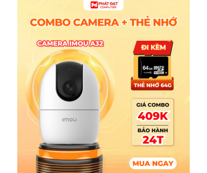 Combo Camera A32 + Thẻ nhớ MicroSD 64G PATRIOT Chính hãng