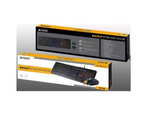 Combo Keyboard + Mouse A4TECH MK-590 LED USB Công ty KCC