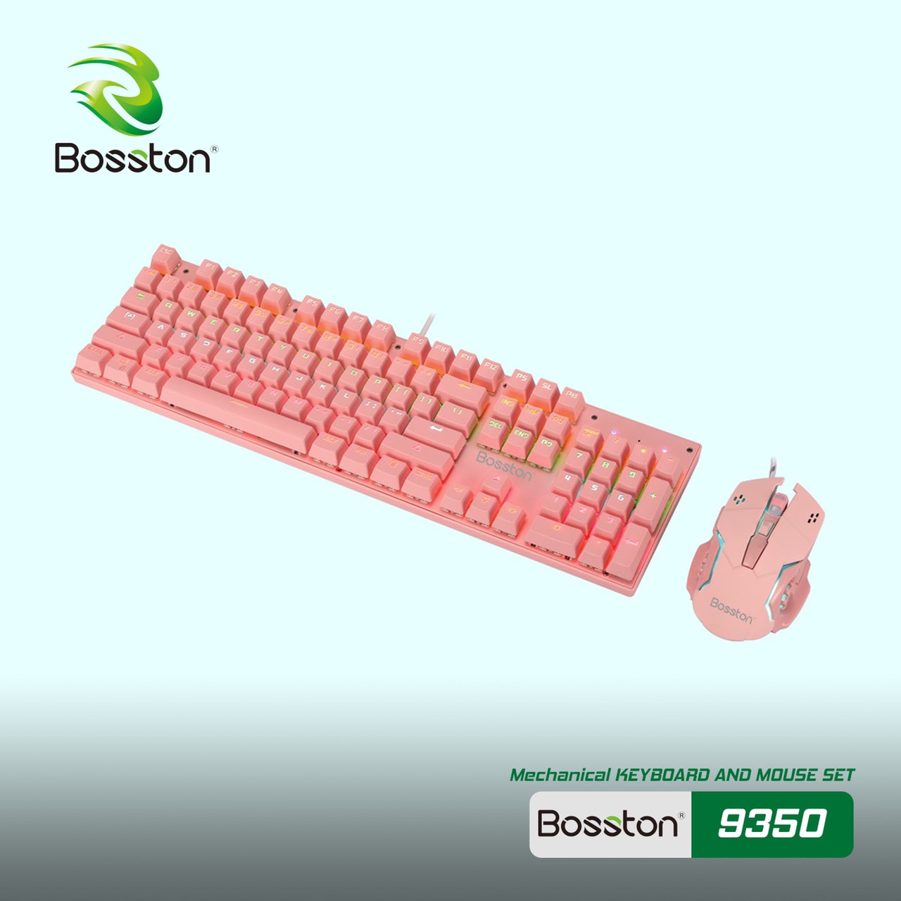 Combo Keyboard + Mouse BOSSTON EK9350 Chính hãng