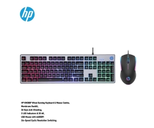 Combo Keyboard + Mouse HP KM300F LED USB Chính hãng