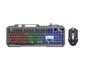 Combo Keyboard + Mouse LIMEDIE T25 Black LED USB Giả cơ BH12TH(ĐTKT)