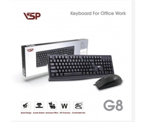 Combo Keyboard + Mouse VISION G8 Chính hãng FV