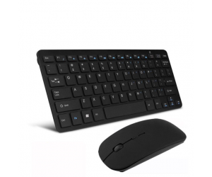 Combo ko dây Keyboard + Mouse Apple Mini Black (2xAAA, 2xAAA)