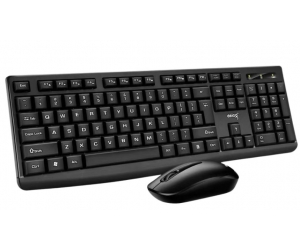  Combo ko dây Keyboard + Mouse Deiog V68 Black wireless 2.4ghz Chính Hãng (ĐTKCC) 