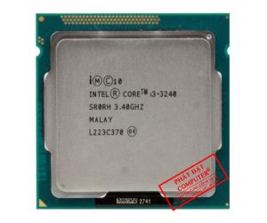 CPU SK 1155 Intel Core i3-3240 Tray (3.4GHz, 2 nhân, 4 luồng, 3MB, 55W)