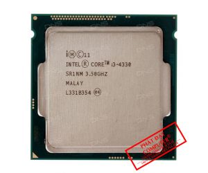 CPU SK 1150 Intel Core i3-4330 Tray (3.5GHz, 2 nhân, 4 luồng, 4MB, 54W)