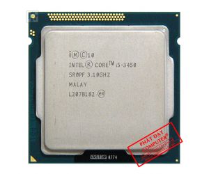 CPU SK 1155 Intel Core i5-3450 Tray (3.1GHz up to 3.5GHz, 4 nhân, 4 luồng, 6MB, 77W)