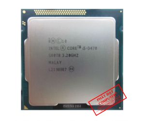 CPU SK 1155 Intel Core i5-3470 Tray (3.2GHz up to 3.6GHz, 4 nhân, 4 luồng, 6MB, 77W)(THAY THẾ 2400, 3450, 3470S, 3550CHO TẠM HẾT)