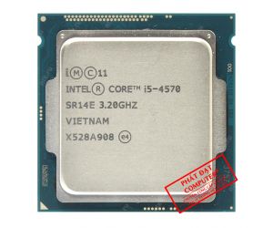 CPU SK 1150 Intel Core i5-4570 Tray (3.2GHz up to 3.6GHz, 4 nhân, 4 luồng, 6MB, 84W)