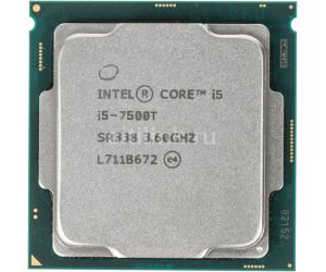 CPU SK 1151v1 Intel Core i5-7500T Tray (2.7GHz up to 3.3GHz, 4 nhân, 4 luồng, 6MB, 35W)