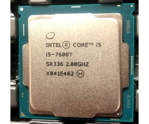 CPU SK 1151v1 Intel Core i5-7600T Tray + Fan (2.8GHz up to 3.7GHz, 4 nhân, 4 luồng, 6MB, 35W)