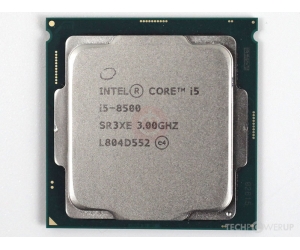 CPU SK 1151v2 Intel Core i5-8500 Tray (3.0GHz up to 4.1GHz, 6 nhân, 6 luồng, 9MB, 65W)(THAY THẾ CHO i5-8400)