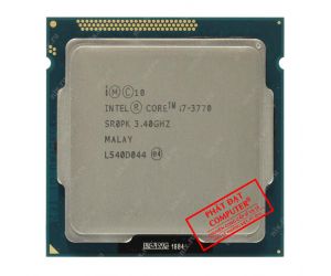 CPU SK 1155 Intel Core i7-3770 Tray (3.4GHz up to 3.9GHz, 4 nhân, 8 luồng, 8MB Cache, 77W)(THAY THẾ CHO i7-2600, i7-3770S) 