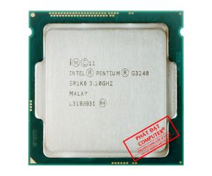 CPU SK 1150 Intel Pentium G3240 Tray + Fan (3.1GHz, 2 nhân, 2 luồng, 3MB, 53W)