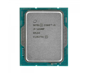 CPU SK 1700 v1 Intel Core i3-12100F Tray (Phải dùng card VGA, 3.3GHz up to 4.3GHz, 4 nhân, 8 luồng, 12MB, 58W)